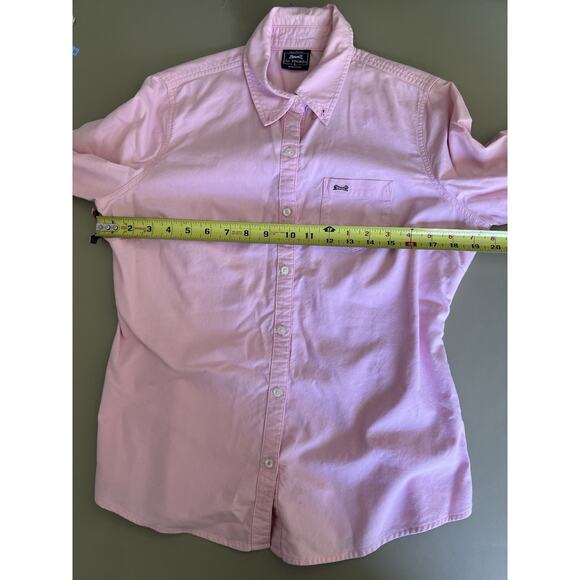 The Classic Le Tigre Pink Button Up Women’s Size L - READ - Picture 5 of 11
